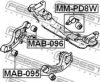 MITSUBISHI MB951655 Mounting, differential